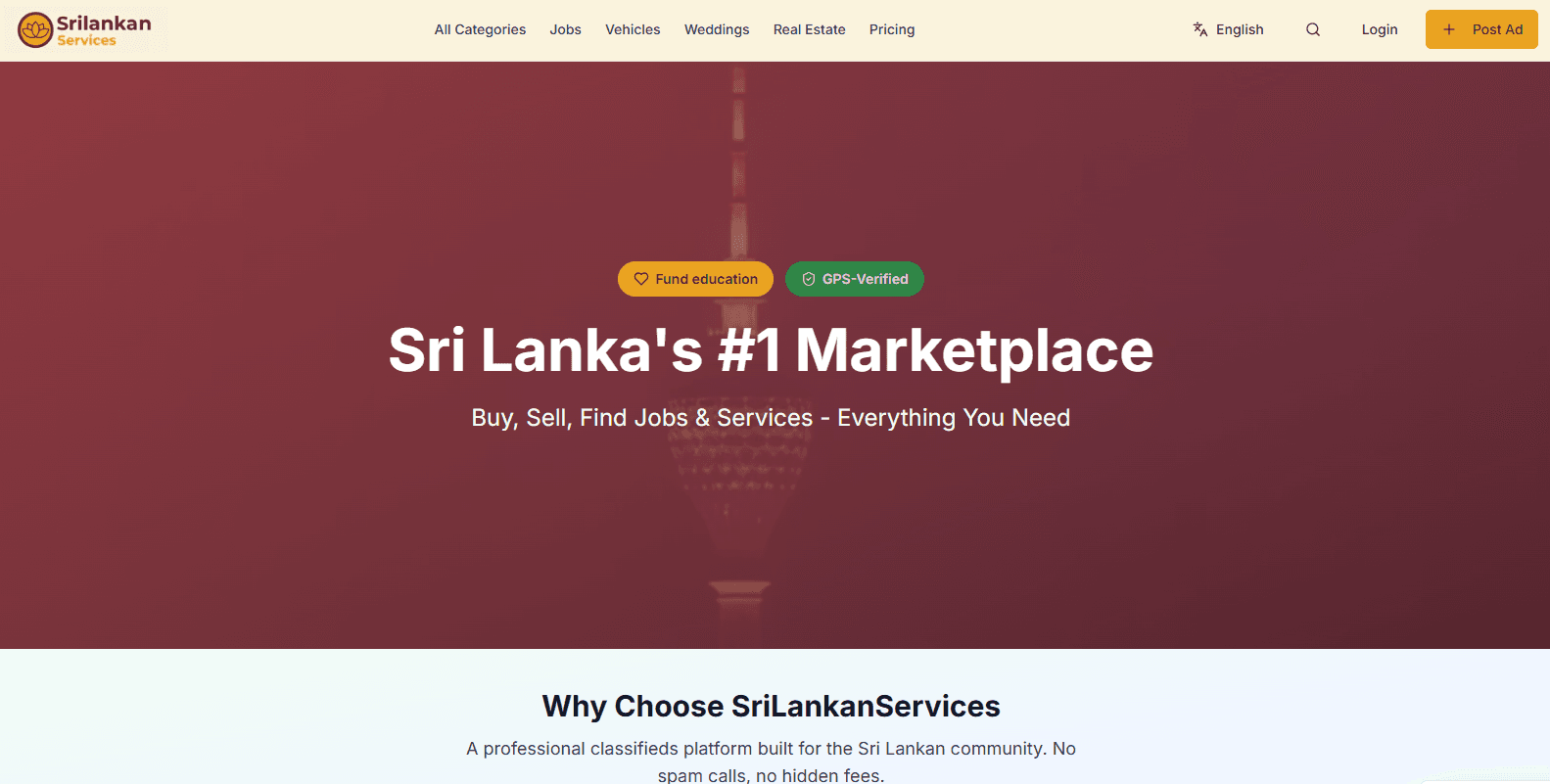 SriLankan Services